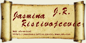 Jasmina Ristivojčević vizit kartica